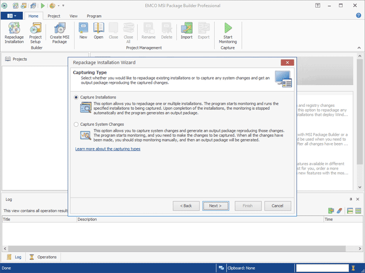 EMCO MSI Package Builder Professional screenshot EMCO MSI Package Builder Professional screenshot