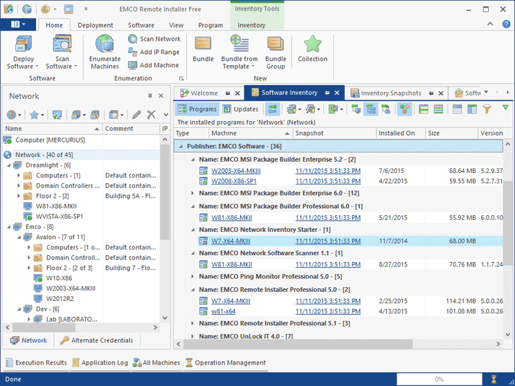 EMCO Remote Installer Free 5.3.3 full Windows 7 EMCO Remote Installer Free 5.3.3 full